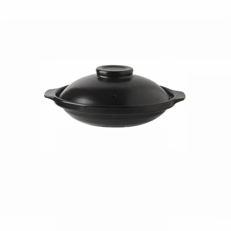 Chefco, Black Ceramic Bowl, 28cm (S28)