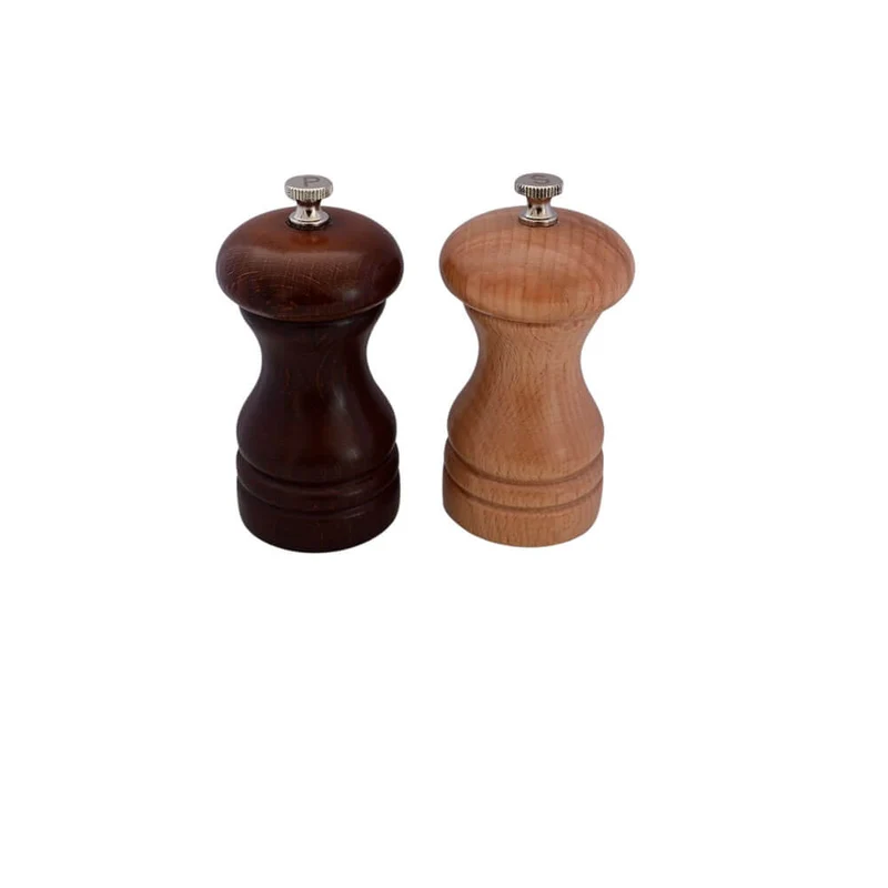 Lot de 2 Moulins Sel et Poivre Campagne 10 cm - MOREL