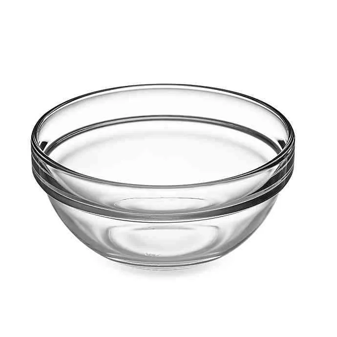 C1213, Luminarc Empilable Salad Bowl Glass Stackable Mixing/Salad Bowl, 14 cm/5.5"