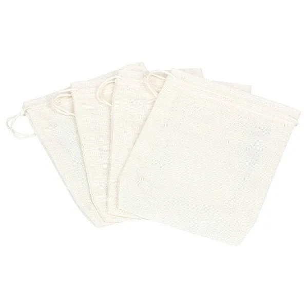 4 sachets à épices réutilisables