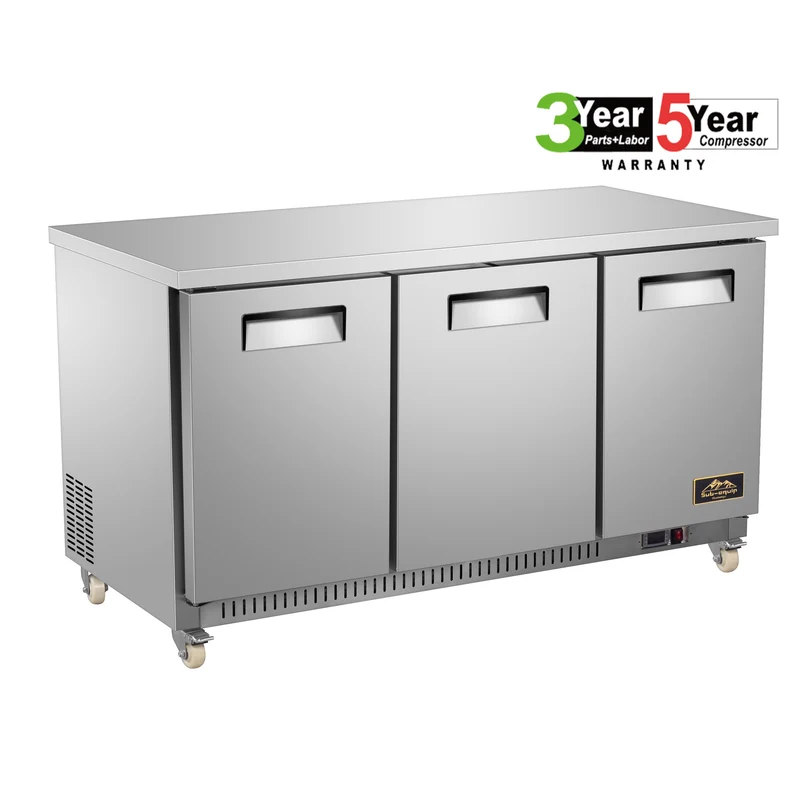 Sub-equip CUC-72, 72" Commercial Undercounter Refrigerator