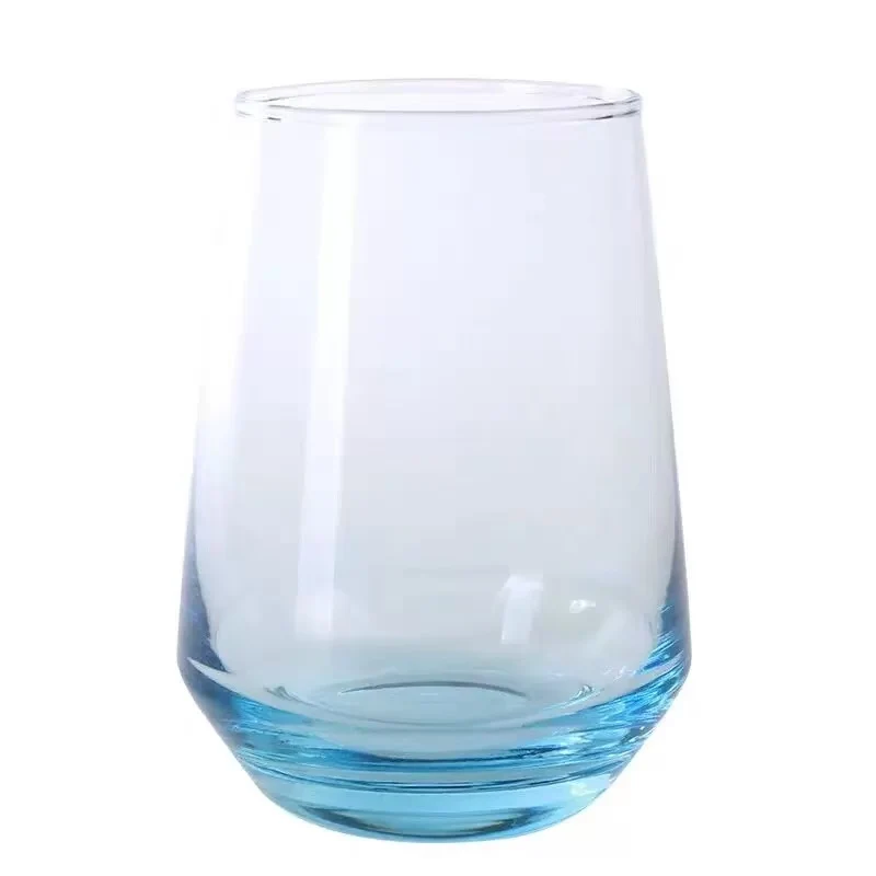 Chefco,ES7018-1B, Tinted Beverage Glass, Blue 390 ML x 12 pcs