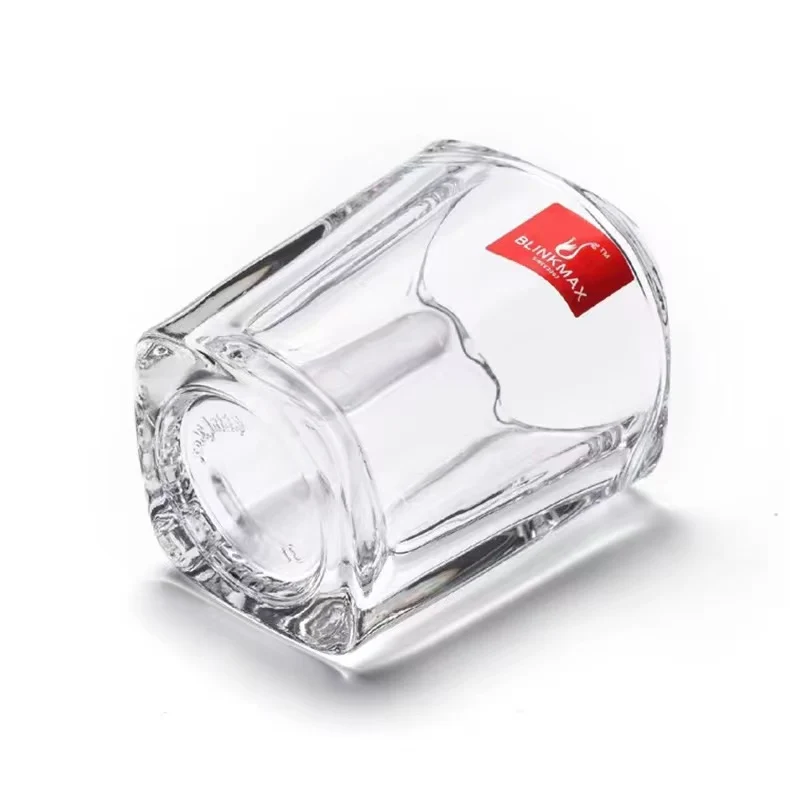 BlinkMax, KTY1502, 65ml Restaurant transparent Schnaps whiskey cup blank sublimation liquor glasses Mini Spirits bullet shot glass x 12pcs