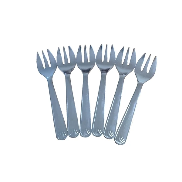 Set de 6 fourchettes à huitres Coquille Inox Roger Orfèvre