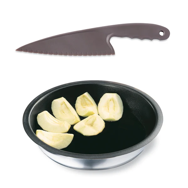 Lot moule à tarte Tatin antiadhérent 24 cm et couteau pour plats antiadhérents 29 cm Mathon