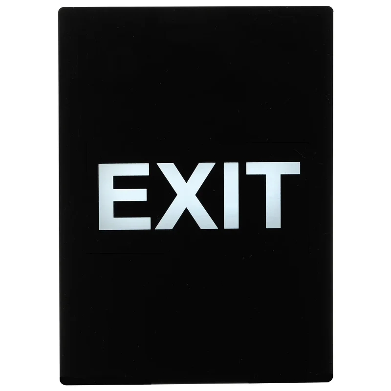 SGN-805 - Stanchion Frame Sign - Exit