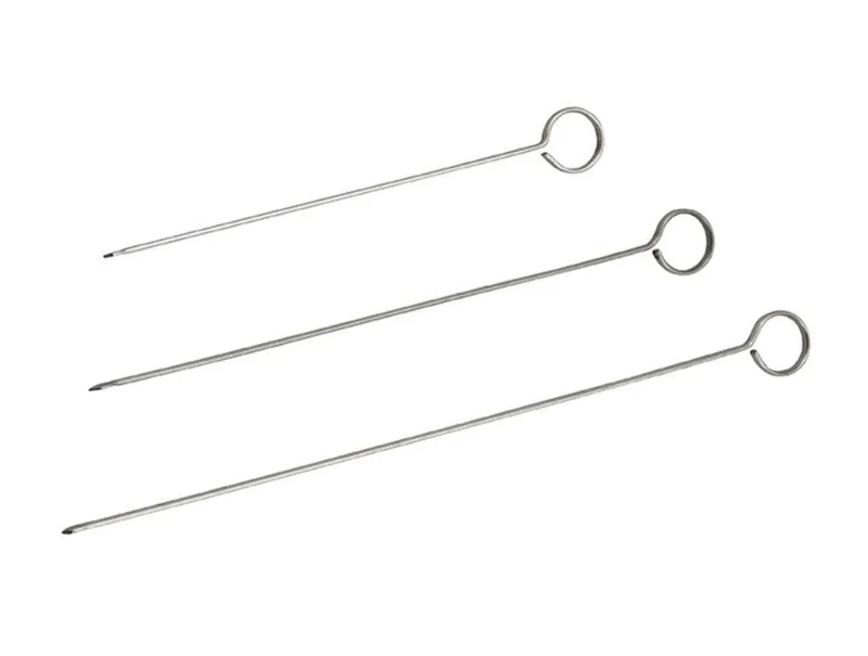 SKO-12 - Oval Stainless Steel Skewers - 12"