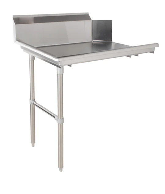 Metal 304, CDT-36L-318, Left Side 18 Gauge 304 Series Stainless Steel Clean Dish Table ( 30" x 36" x 43.8")