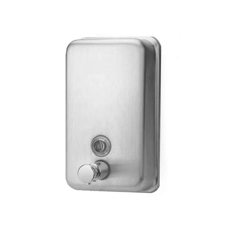 Sub-equip,M-1619, 1000ML Stainless steel Manual Liquid Soap Dispenser (M-1