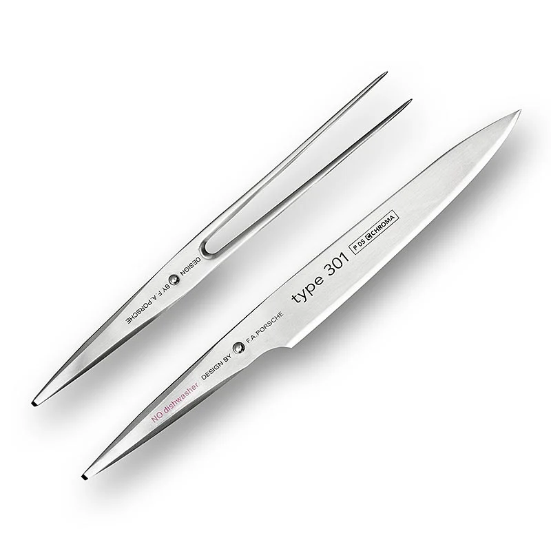 Chroma type 301 P-5/17 Tranchiermesserset (P-5 Tranchiermesser&P-17 Bratengabel)