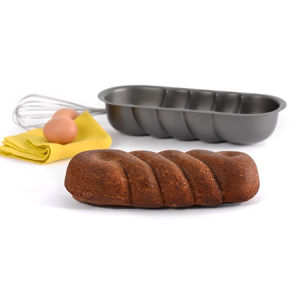 Moule à brioche torsade en acier revêtu