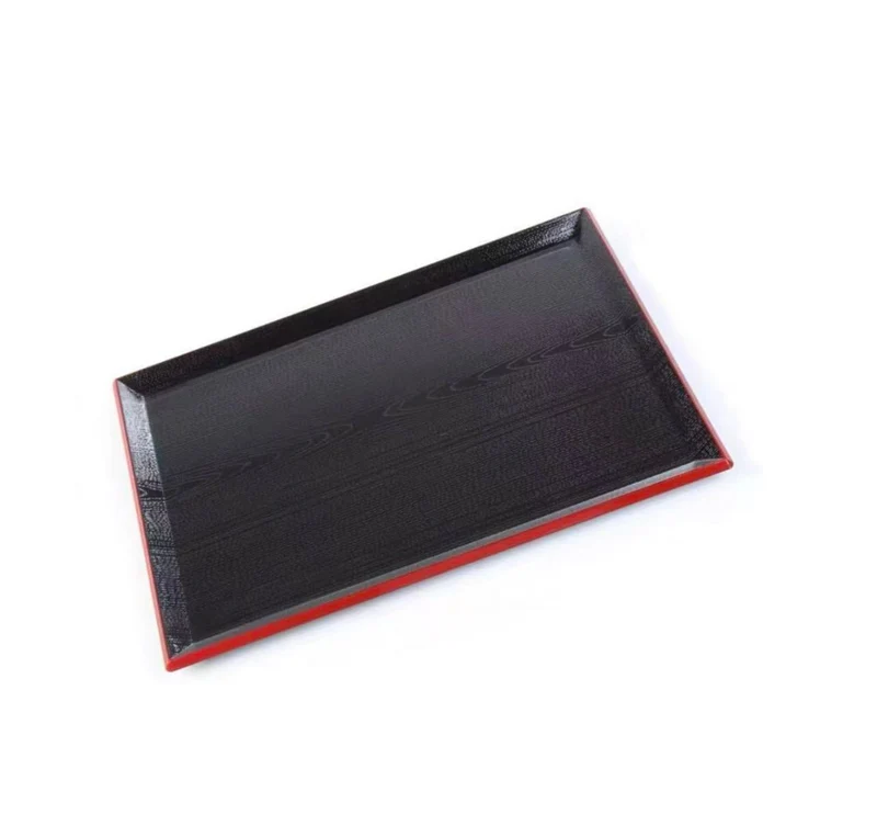 CHEFCO,A8-673,Rectangular Non-Slip Multi-Purpose Plastic Fast Food Serving Trays (42cm x 31cm x 2cm)