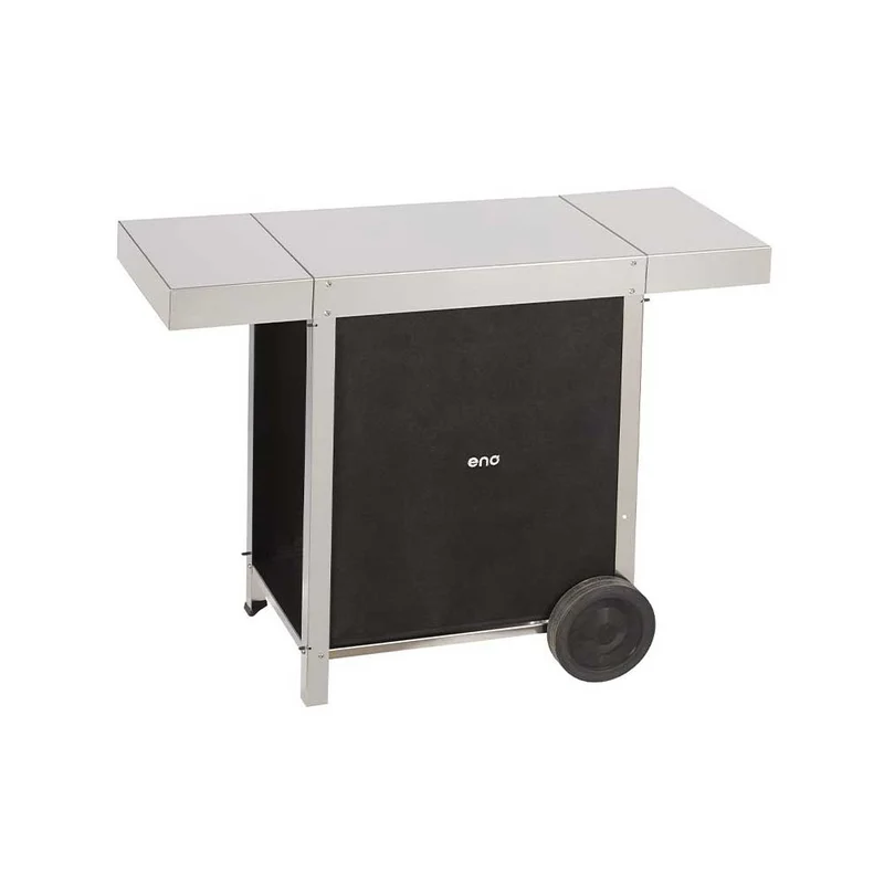 Chariot OSCAR inox pour plancha - ENO