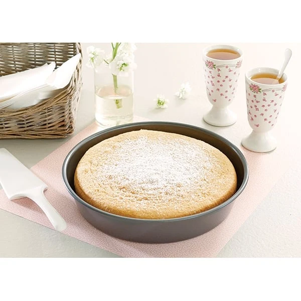Moule à manqué rond acier revêtement antiadhérent 23 cm Mathon