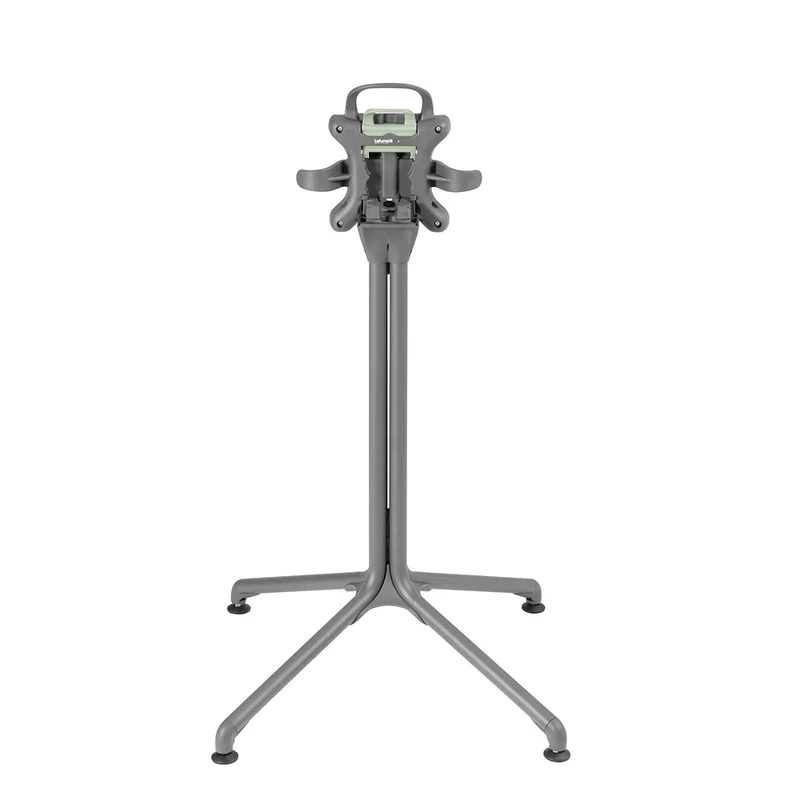 Pied central de table en aluminium titane Horizon - LAFUMA