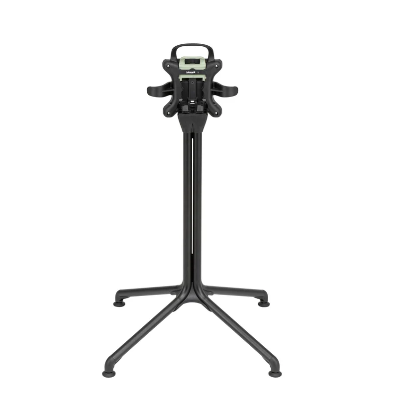 Pied central de table en aluminium noir Horizon - LAFUMA