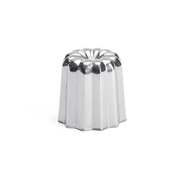 Moule à canelés en inox Ø 5,5cm De Buyer