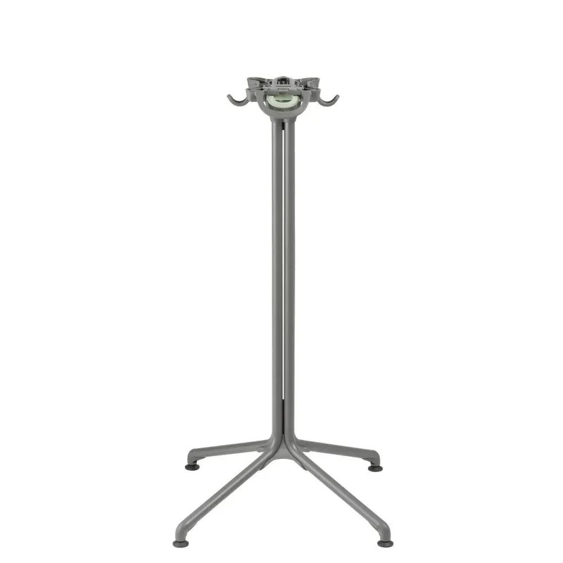 Pied de table central hauteur haute titane Horizon - LAFUMA