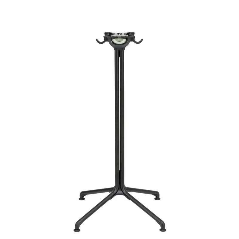 Pied de table central hauteur haute finition noire Horizon - LAFUMA