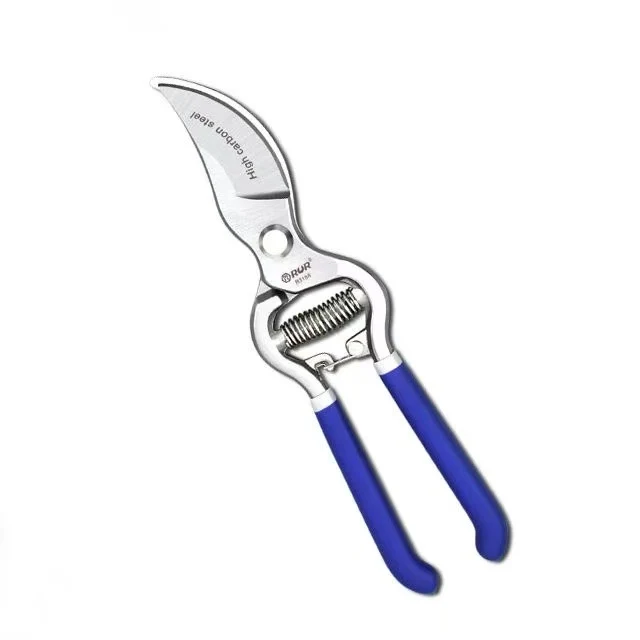 Chefco R3157, multi purpose High-Carbon Steel Pruning Snips, Edge Gardening Hand Tools, Plant Cutting Pruners for Trees, Roses, Annuals 210 mm Long