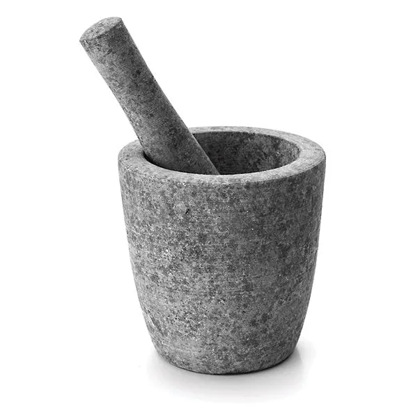 Mortier et pilon en granit Lacor