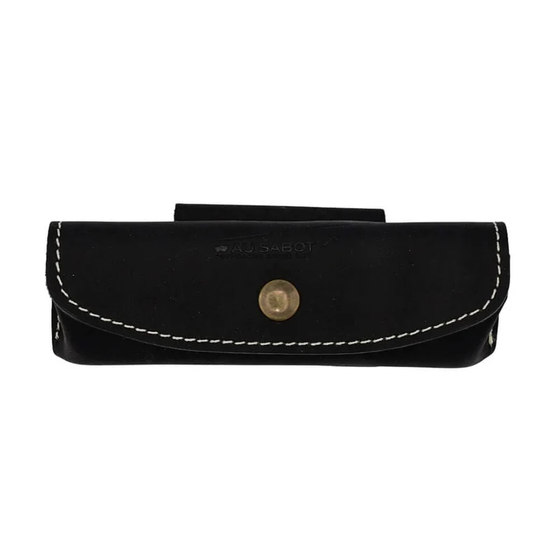 Etui en Cuir Horizontal pour couteau pliant - Au Sabot