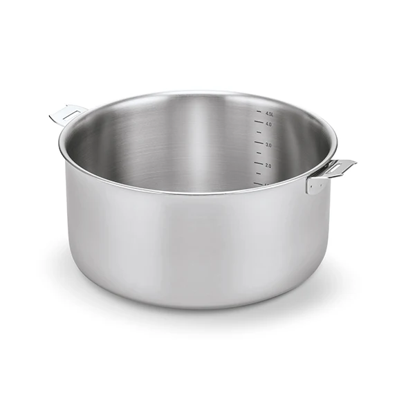 Faitout inox Evolution sans manche 24 cm 4,5 L Beka