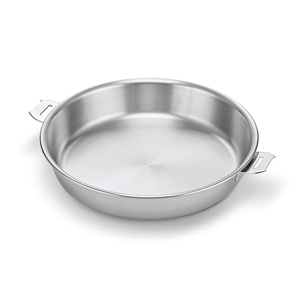 Poêle tout inox Triply Evolution sans manche 24 cm Beka