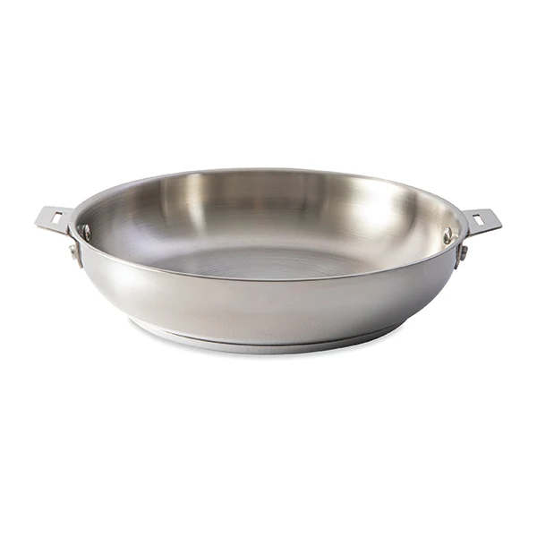 Poêle tout inox Clips’Inox sans manche 24 cm Mathon