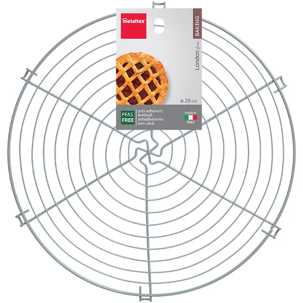 Volette à gâteaux ronde 28 cm London Metaltex