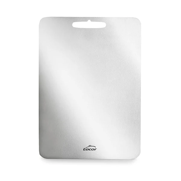 Planche à découper en inox 25 x 36 cm Lacor