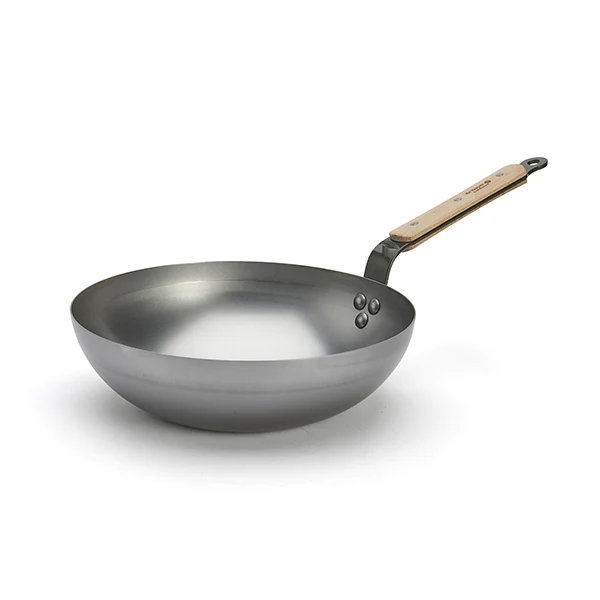 Wok acier Minéral B Bois 28 cm De Buyer