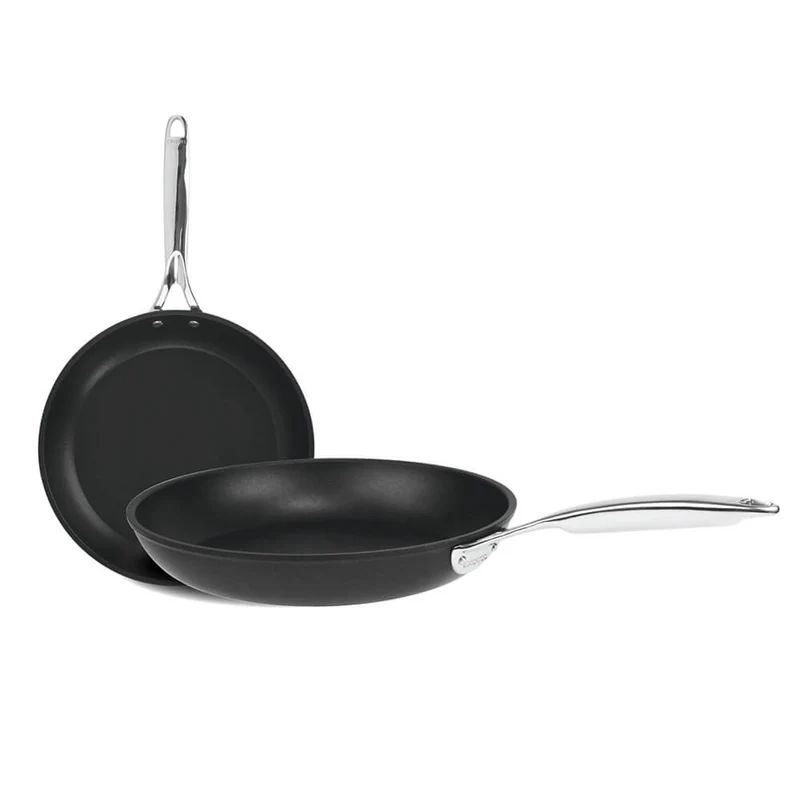 Lot de 2 Poêles aluminium CASTEL'PRO - CRISTEL