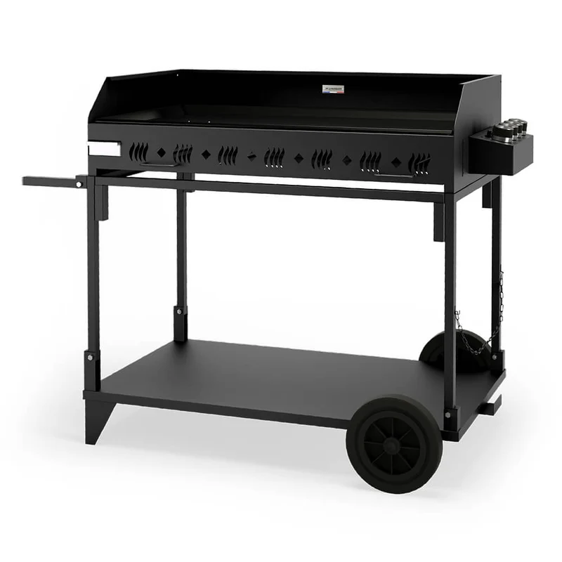 La Plancha Gaz Pakita 4105 avec Chariot Pliable - LE MARQUIER