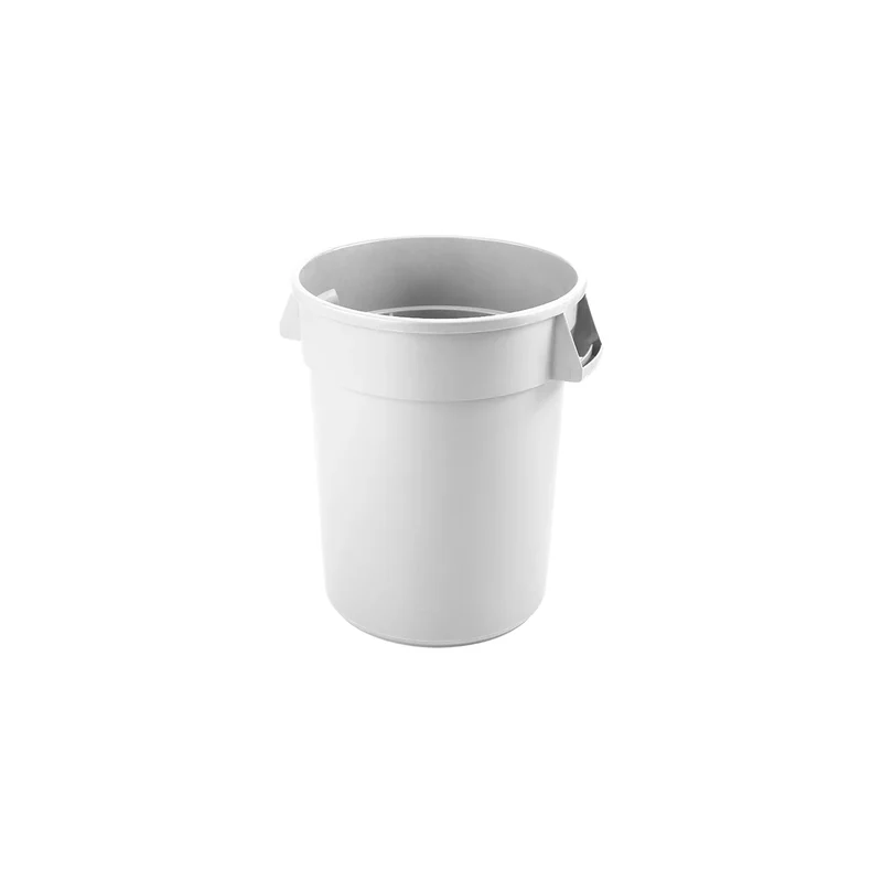 JW-CR120W, Round Ingredient Container White 557x693mm / 121.0Lt (32 Gallon)Lids Sold Separately