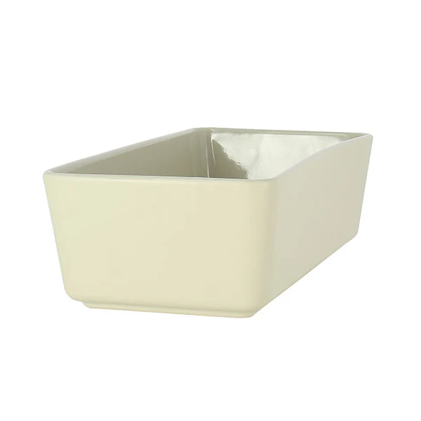 Moule à cake Octave en grès beige 27 x 13,5 cm Menastyl