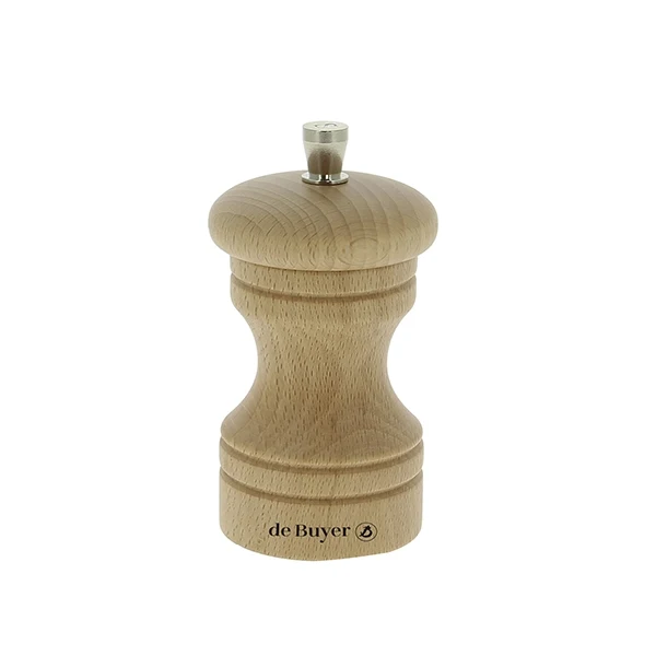 Moulin à sel Paso 10 cm naturel De Buyer