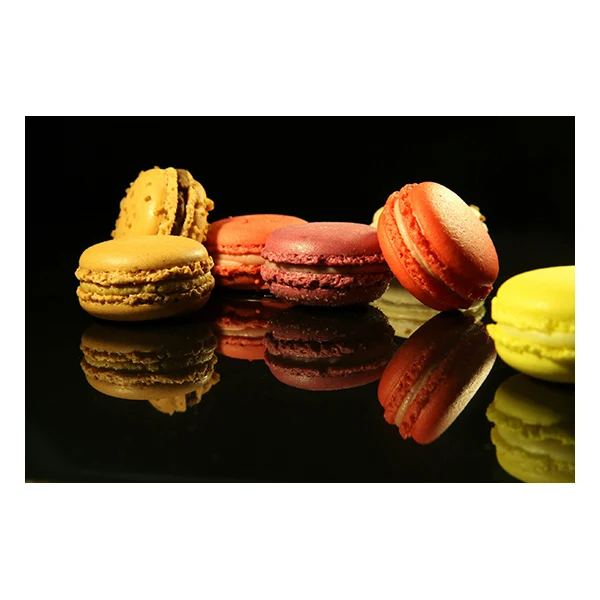 Planche à découper en verre trempé macarons 30 cm Pradel Excellence
