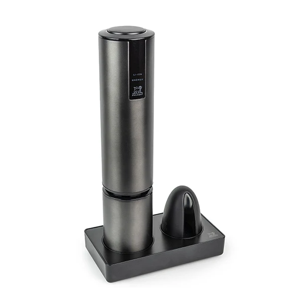 Tire-bouchon électrique rechargeable Elis Touch carbone lithium ion Peugeot