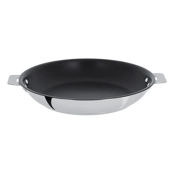 Poêle inox antiadhérente Casteline sans manche 30 cm Cristel