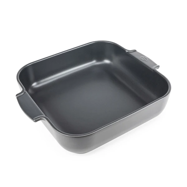 Plat à four céramique Appolia carré ardoise 36 cm Peugeot
