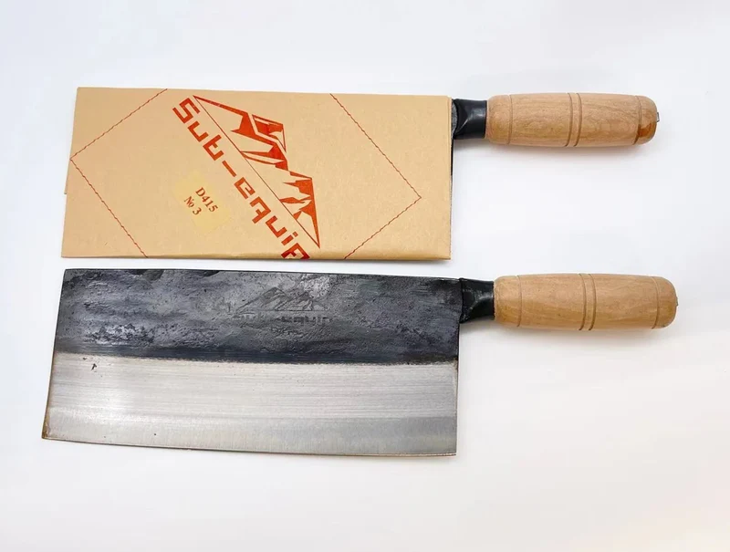 Sub-euqip,D415, #3 SANG Cleaver with Wooden Handle