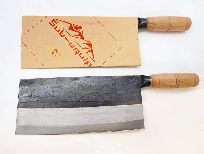 Sub-euqip,D414, #2 SANG Cleaver with Wooden Handle