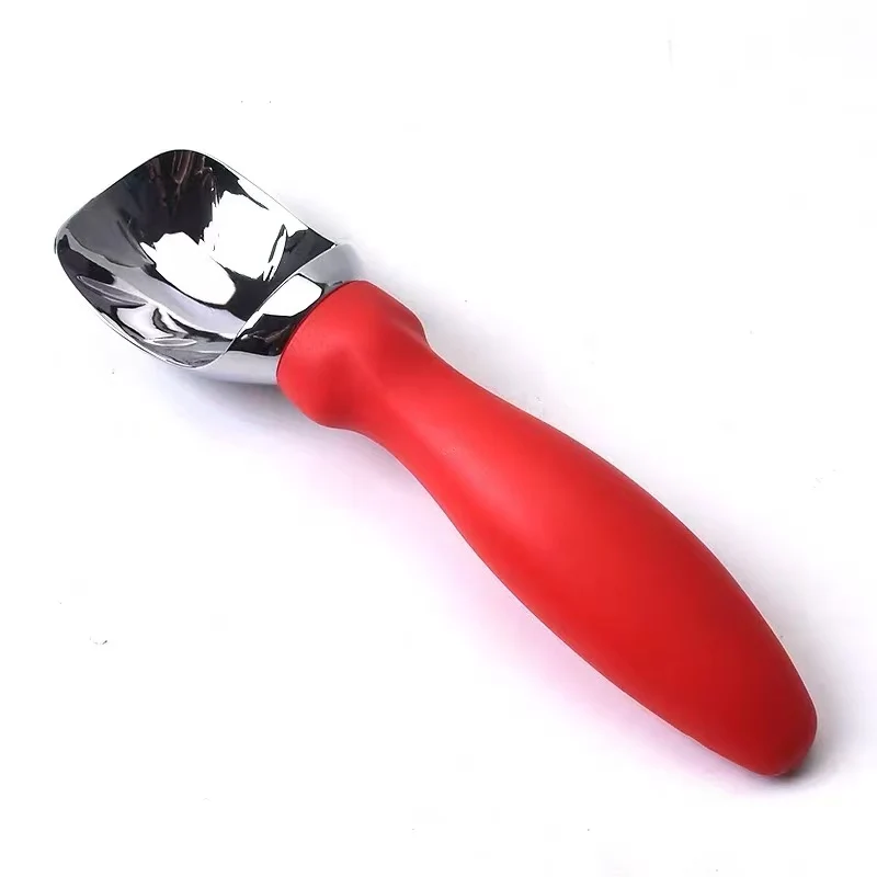 ICS-10,Steel lce Cream Scoop with Red Handle