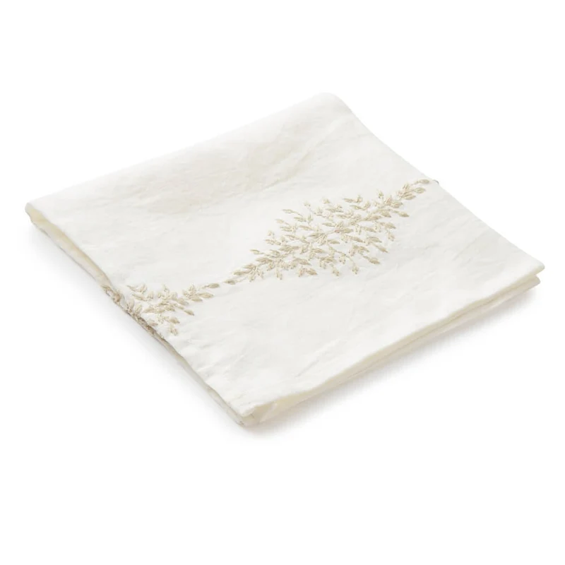 Serviette Reseda 40 x 40 cm - Charvet Editions