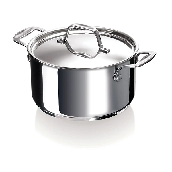 Faitout inox avec couvercle Chef 18 cm 2,4 L Beka