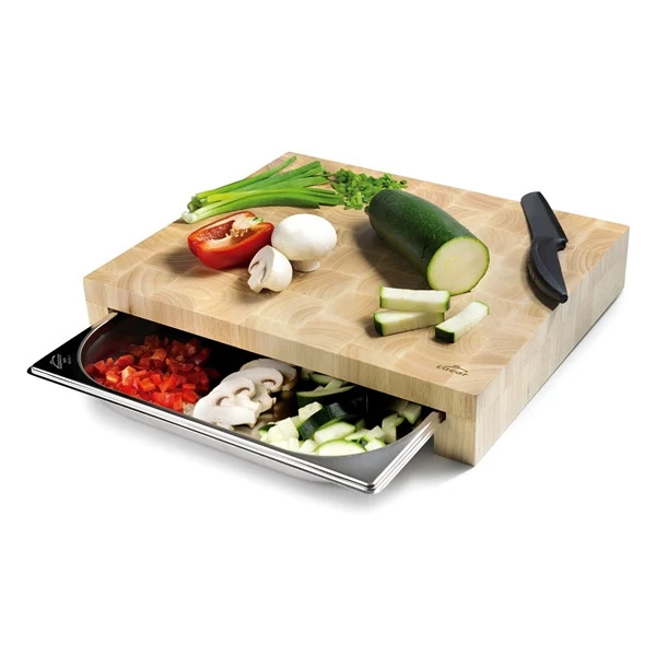 Planche à découper en bois 35 cm Lacor
