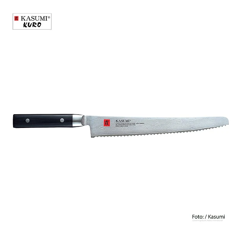 Kasumi K-04 Damast Superior, Brotmesser, 25cm, 1 St