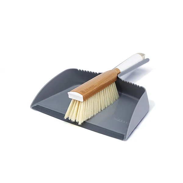 Set de brosse et pelle à poussière Clean Team Full Circle