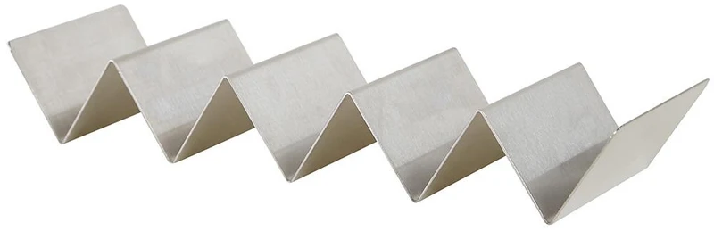 TCHS-45 - Taco Holder, Stainless Steel - 4-5 Slots